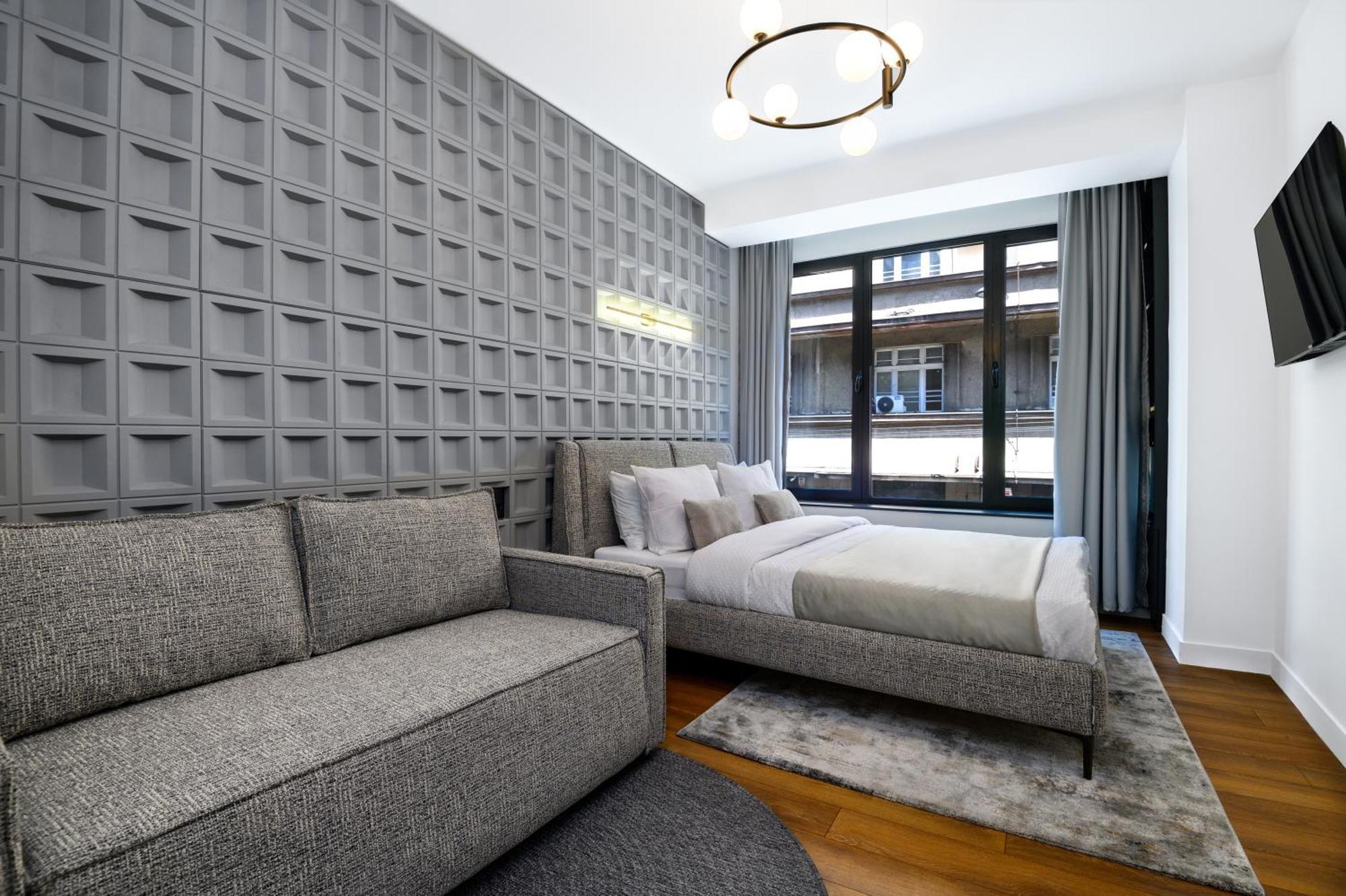 Urban Downtown Luxury Rooms And Suites Belgrado Esterno foto